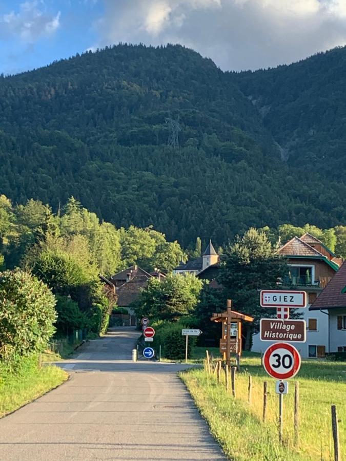 Petit Cocon Entre Lac, Golf Et Montagne, Proche D'Annecy Giez Екстериор снимка