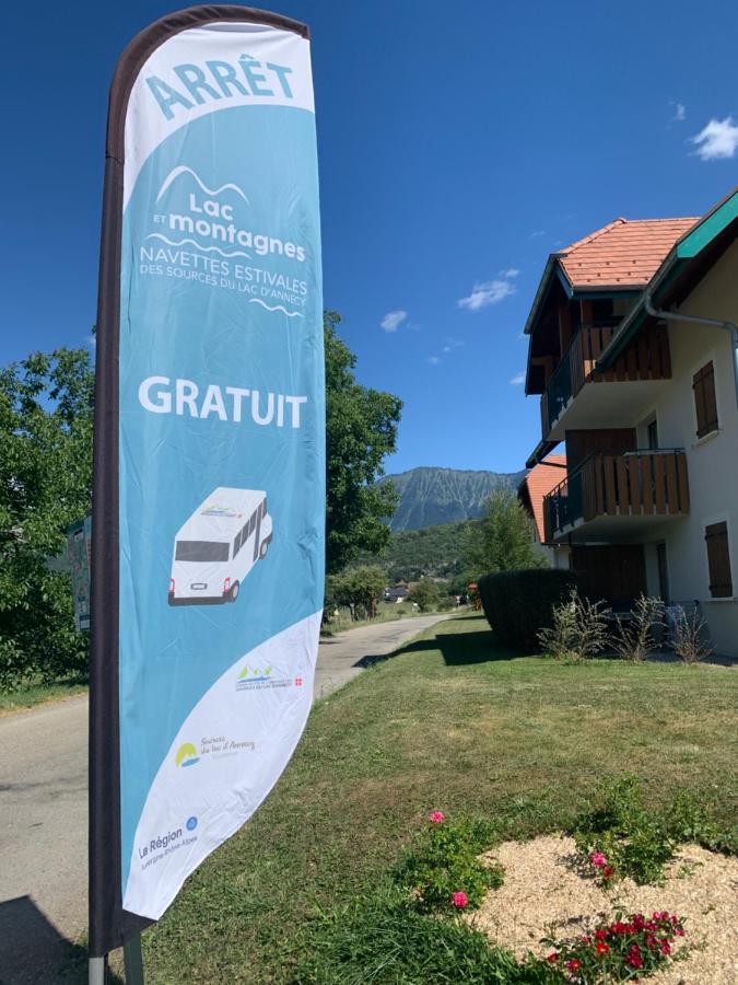 Petit Cocon Entre Lac, Golf Et Montagne, Proche D'Annecy Giez Екстериор снимка
